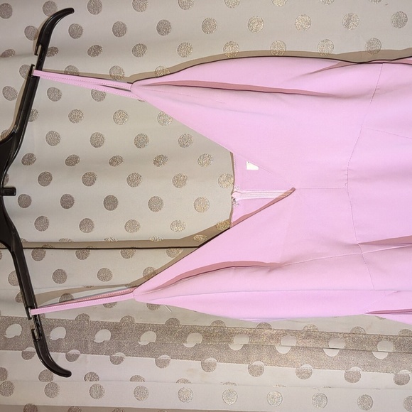 Plunging Mini Dress - Picture 2 of 13